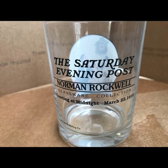 Norman Rockwell Other - Norman Rockwell’s Saturday Evening Post Vintage Glassware Collection